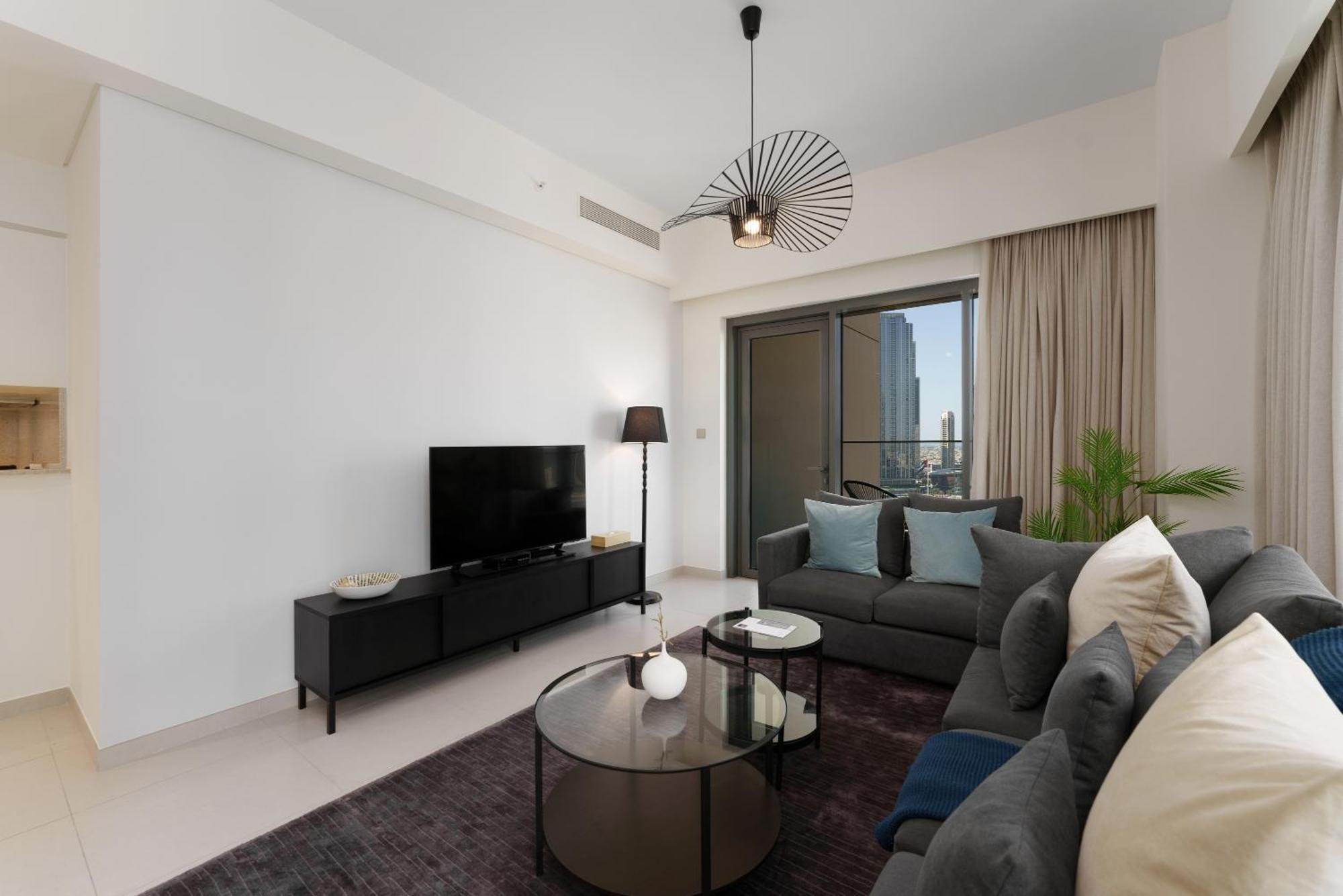 דובאי Maison Privee - Elevated Living With Spectacular Burj Khalifa Views מראה חיצוני תמונה