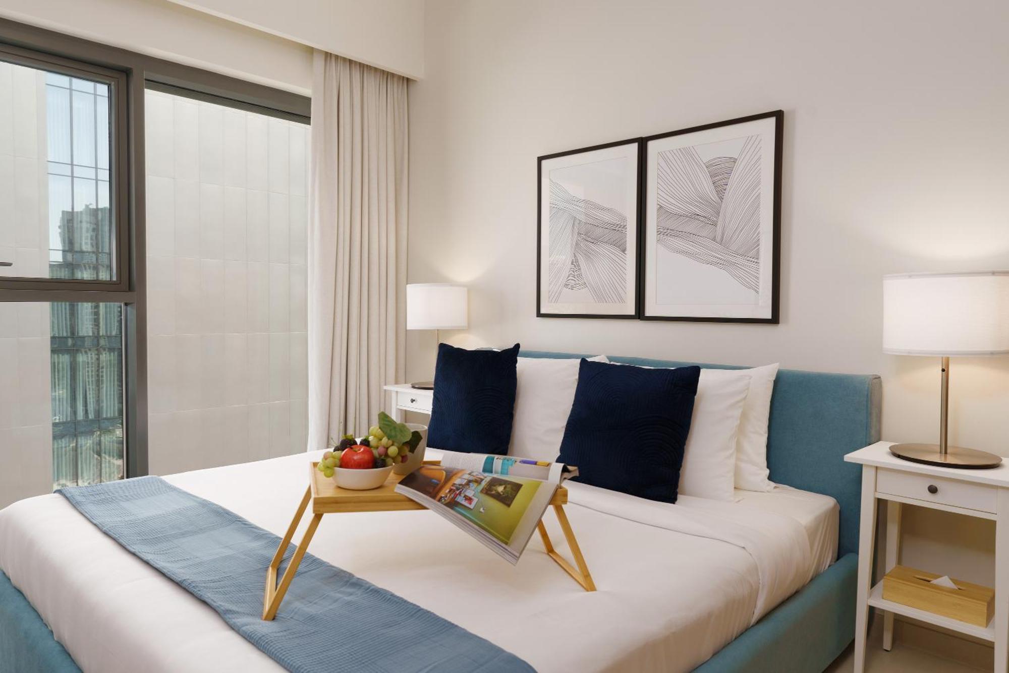 דובאי Maison Privee - Elevated Living With Spectacular Burj Khalifa Views מראה חיצוני תמונה